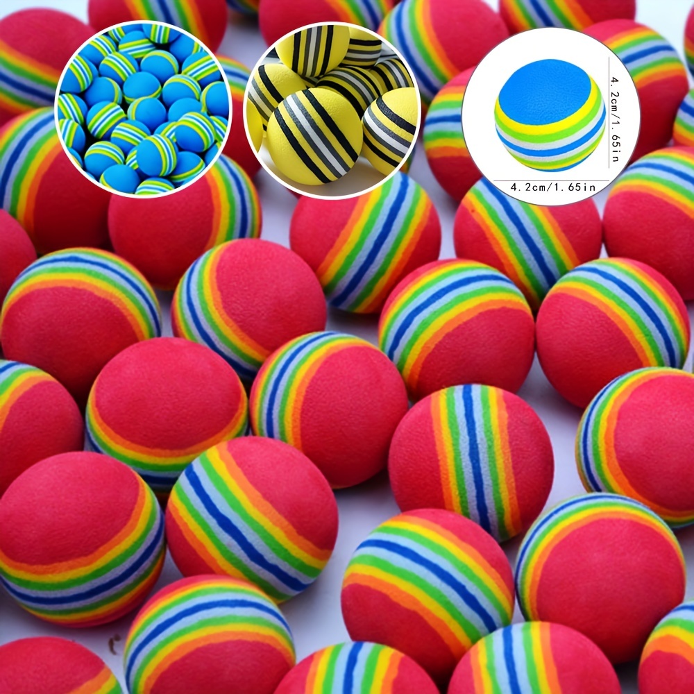 Rainbow Foam Balls