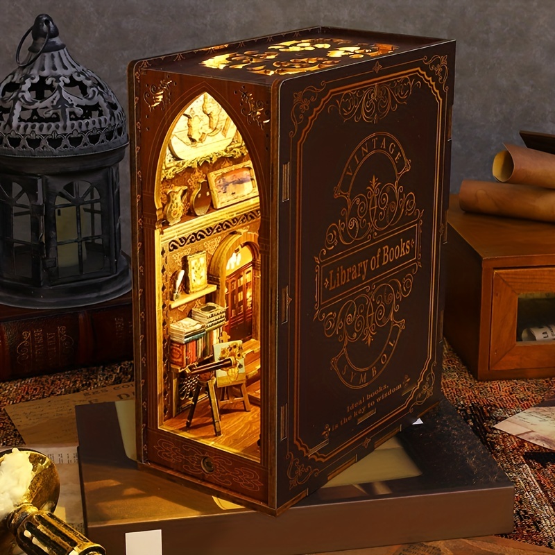 Archivo 3D Soporte para libros de madera con estante 🪞・Objeto