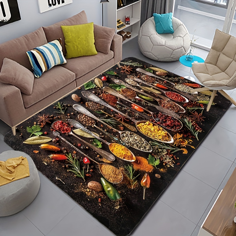 Non-slip Oil-proof Floor Mat For Kitchen, Living Room, Laundry