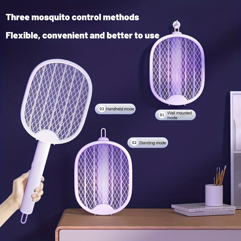 Raquette anti moustique rechargeable : anti nuisible