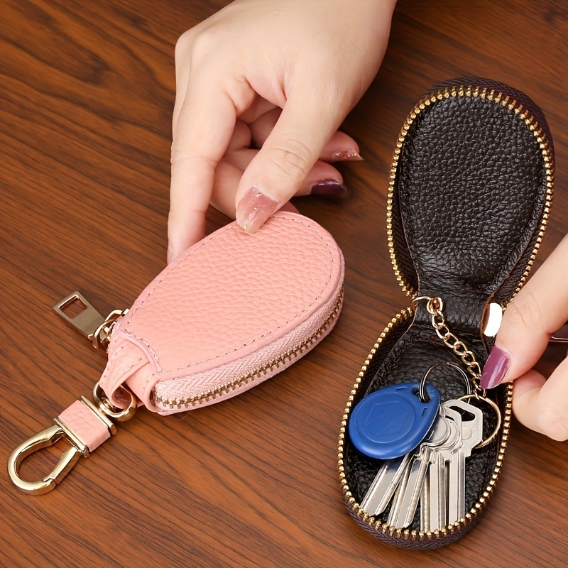 Premium PU Leather Waist Key Bag Key Holder Key Case Wallet Purse