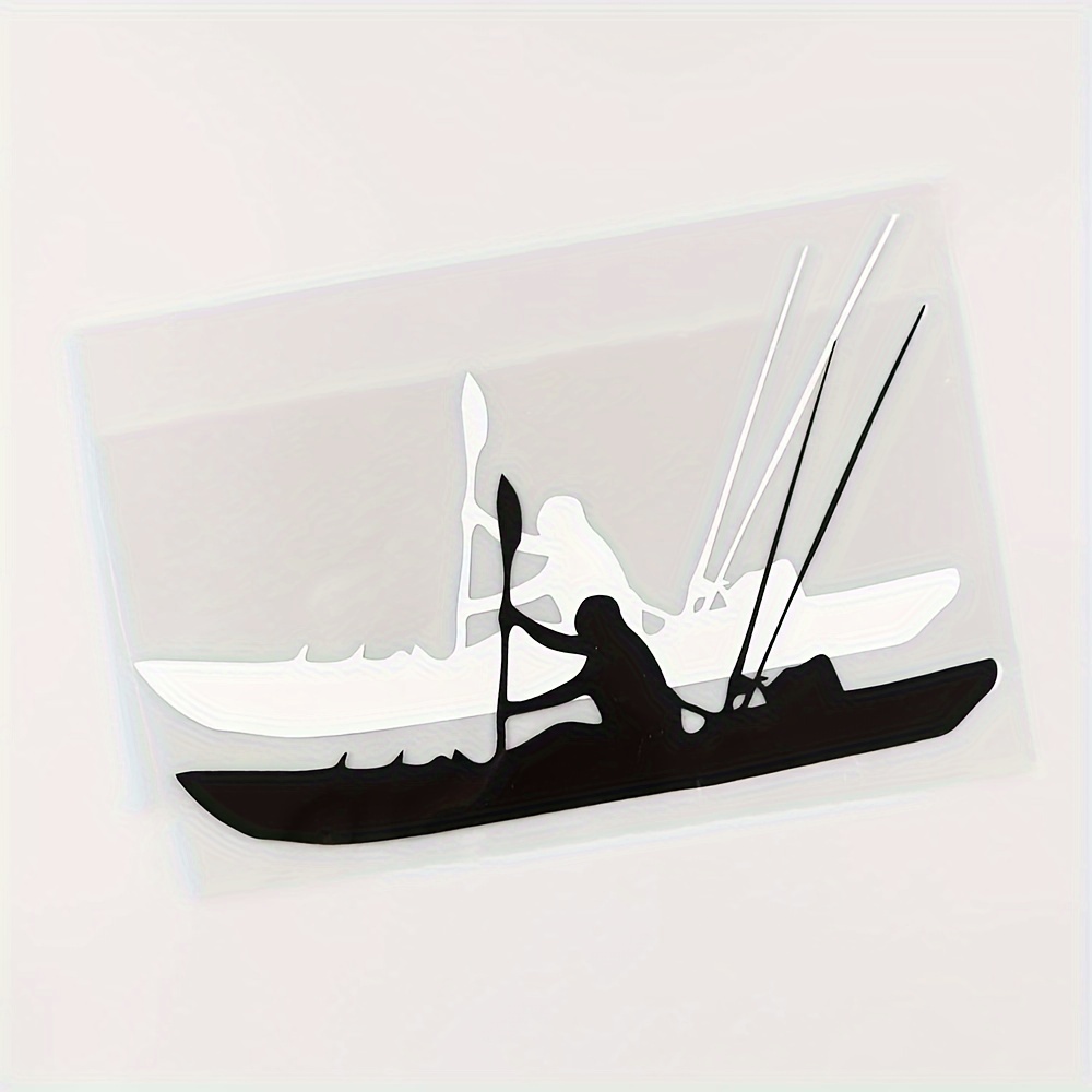 Fishing Kayak Fisherman Decal Vinyl Car Stickers - Temu