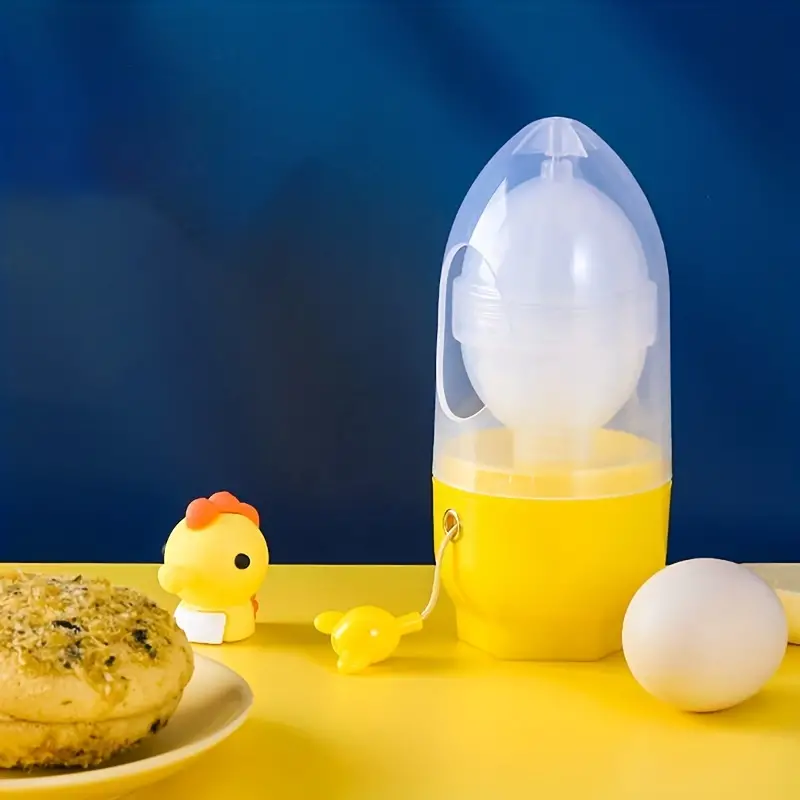 New Egg Yolk Shaker Gadget Manual Mixing Golden Whisk Eggs Spin Mixer  Stirring - Temu