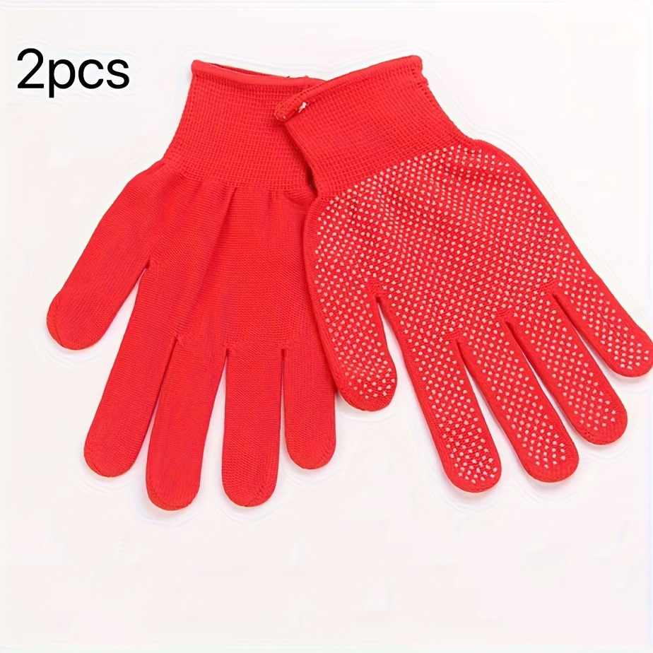 Labor Protection Gloves Nylon Non-slip Gloves Driver Driving Moving Point  Glue Thin Thin 13 Needle Point Plastic Work Gloves For Men And Women - Temu