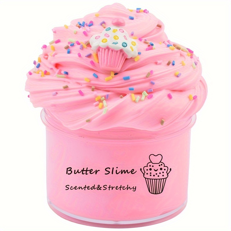  Butter Unicorn Slime, Scented and Stretchy Clay Sludge