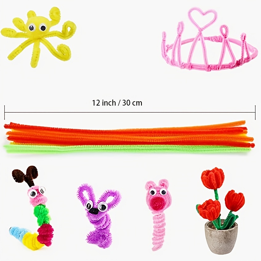 150pcs Magenta Pipe Cleaner For Crafts, Pipe Cleaner Chenille Stems, For Pipe  Cleaners Craft Supplies Diy Arts & Crafts Decoration (6 Mm X 12 Inch)