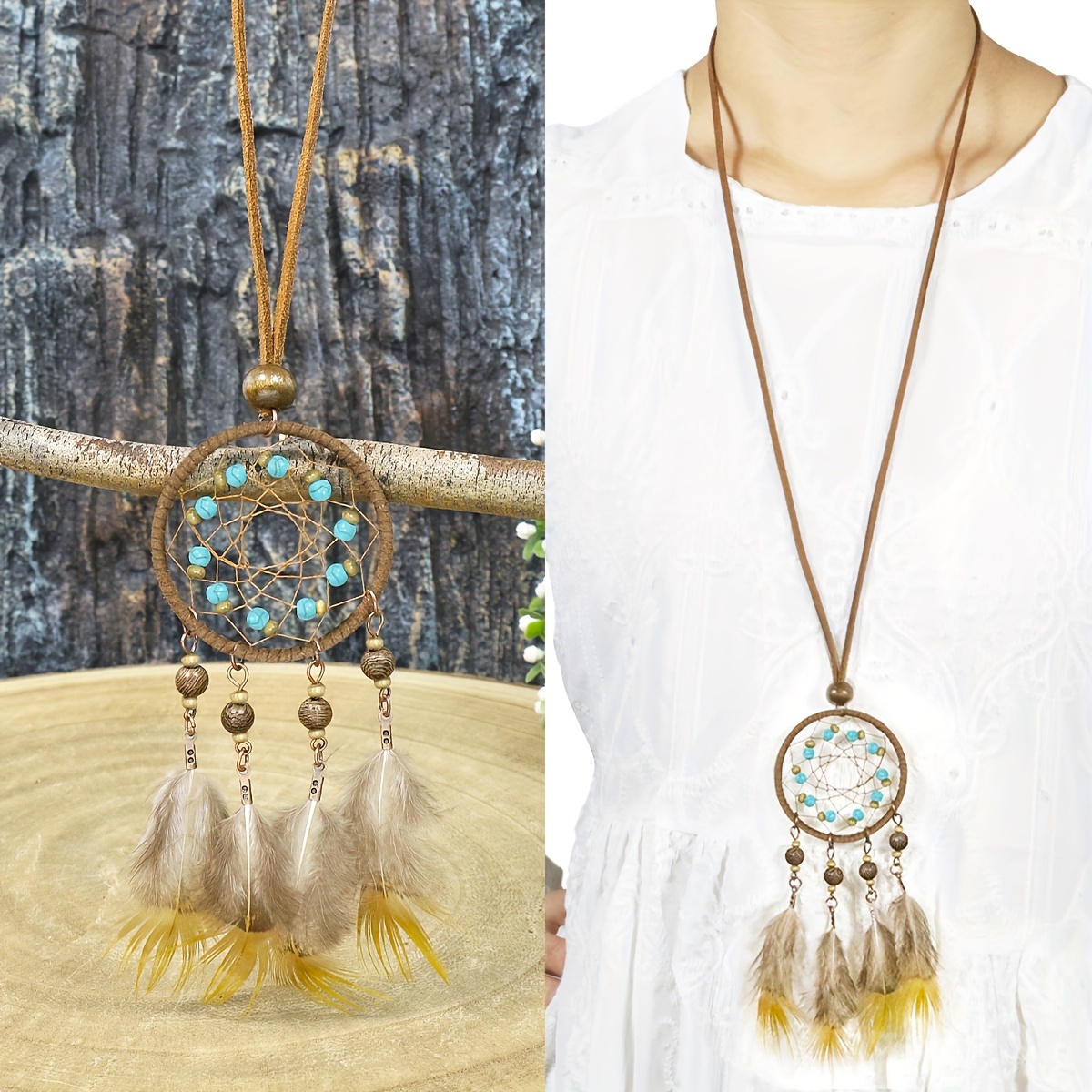 Dream catcher deals necklace diy