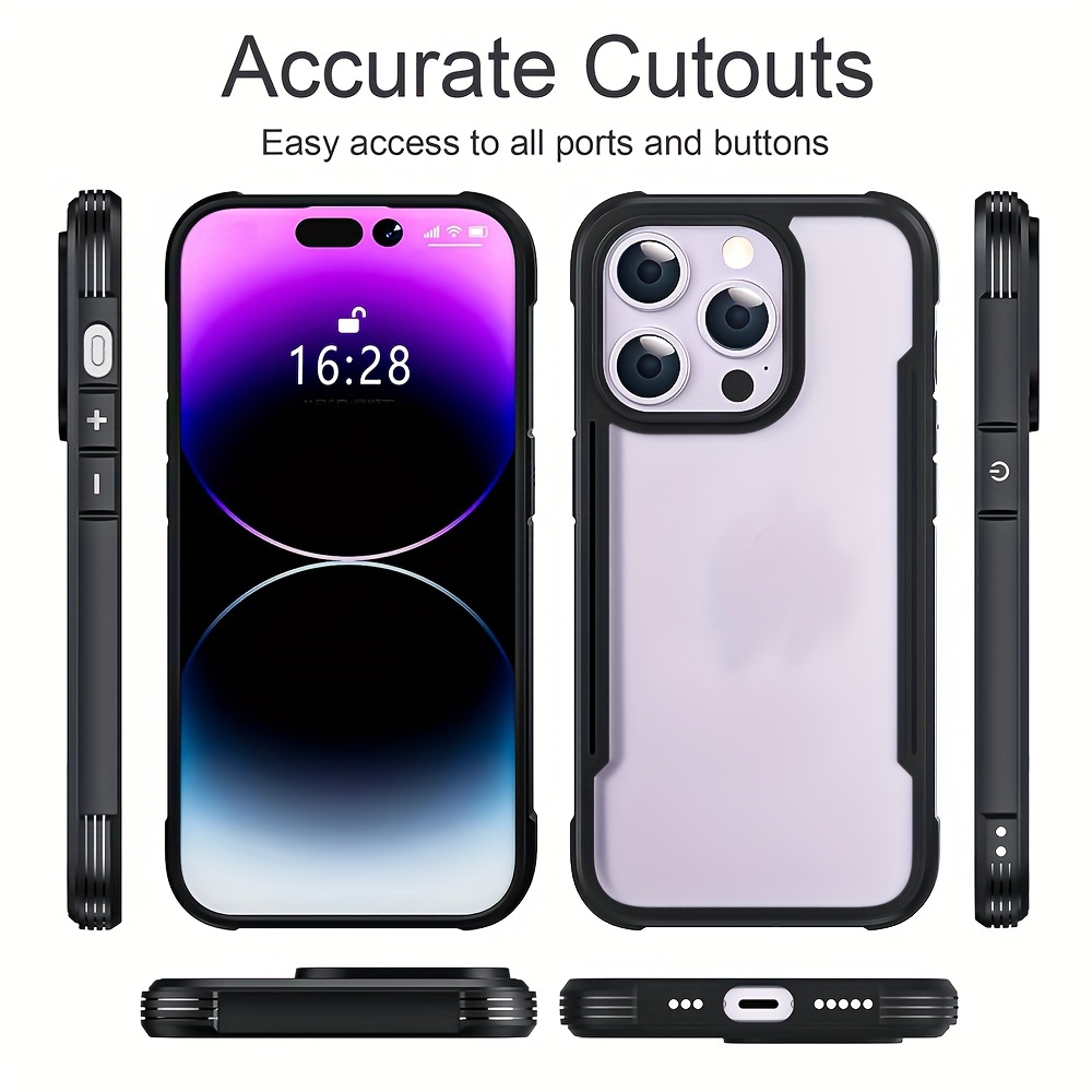 For Iphone 15/15 Pro/15 Plus/15 Pro Max Case With Built in - Temu Spain