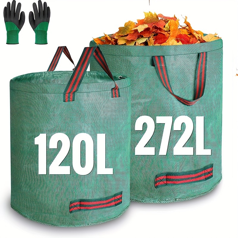 1 ou 2 sacs de jardin 300 L option gants de jardinage