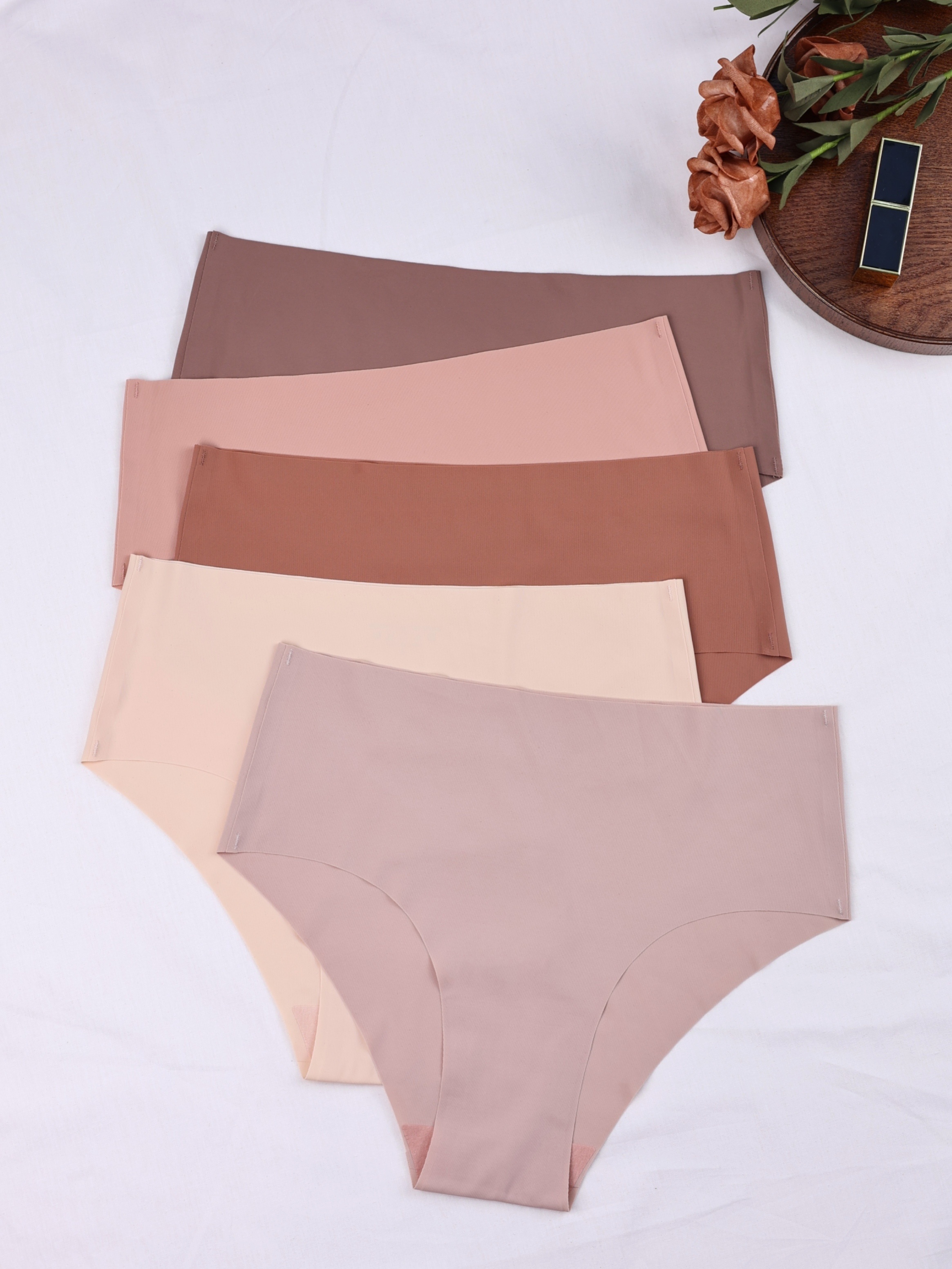 Solid Hipster Briefs Comfy Breathable Stretchy Intimates - Temu