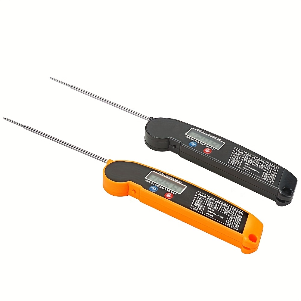 Digital Meat Thermometer with Probe - Waterproof, Kitchen Instant Read Food  Thermometer for Cooking, Baking, Liquids, Candy, Grilling BBQ & Air Fryer