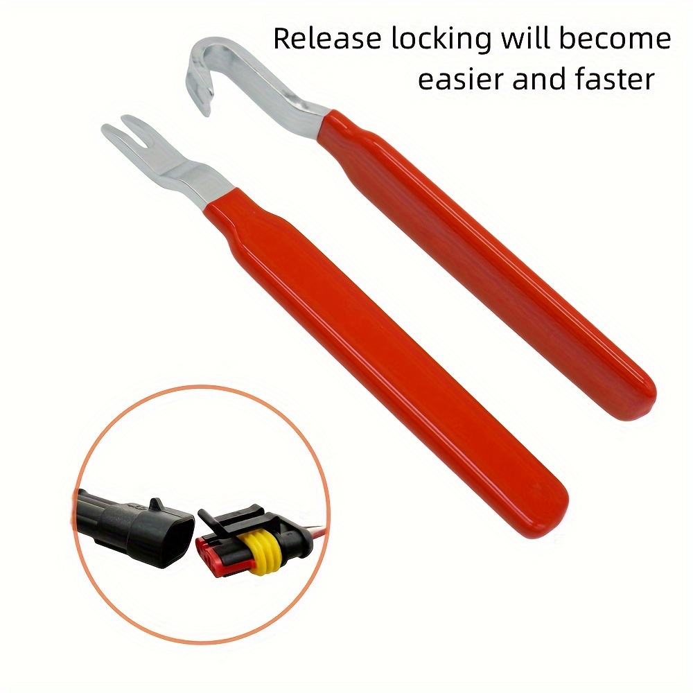 

1pc Electrical Clip Removal Tool For Vw, Audi, Seat, , All Vehicles, Ideal For Separating Electrical , Terminal Connector, Separator