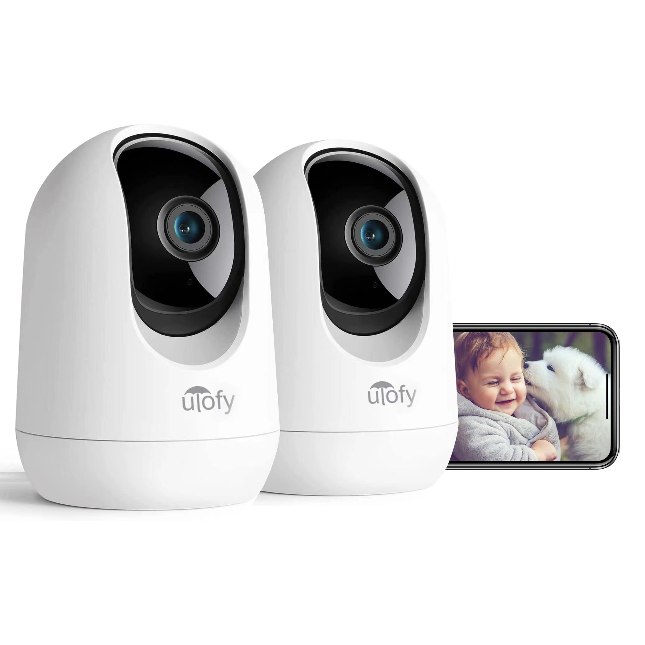 TP-Link Tapo 2K Pan Tilt Security Camera, Baby Monitor, Dog Camera/Motion  Detection, 2-Way Audio, 3MP, Night Vision, Cloud &SD Card Storage, Works