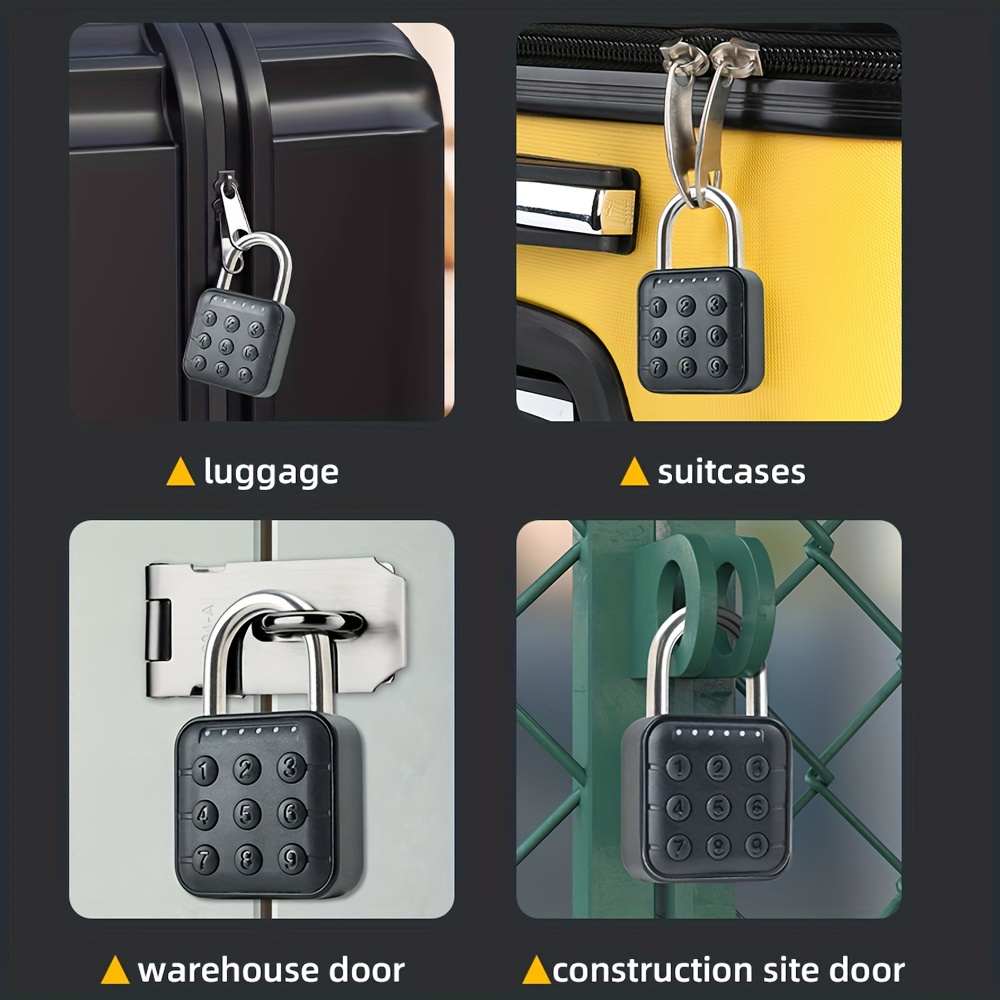 Combination Lock For Locker 6 Digit Waterproof Smart Code - Temu