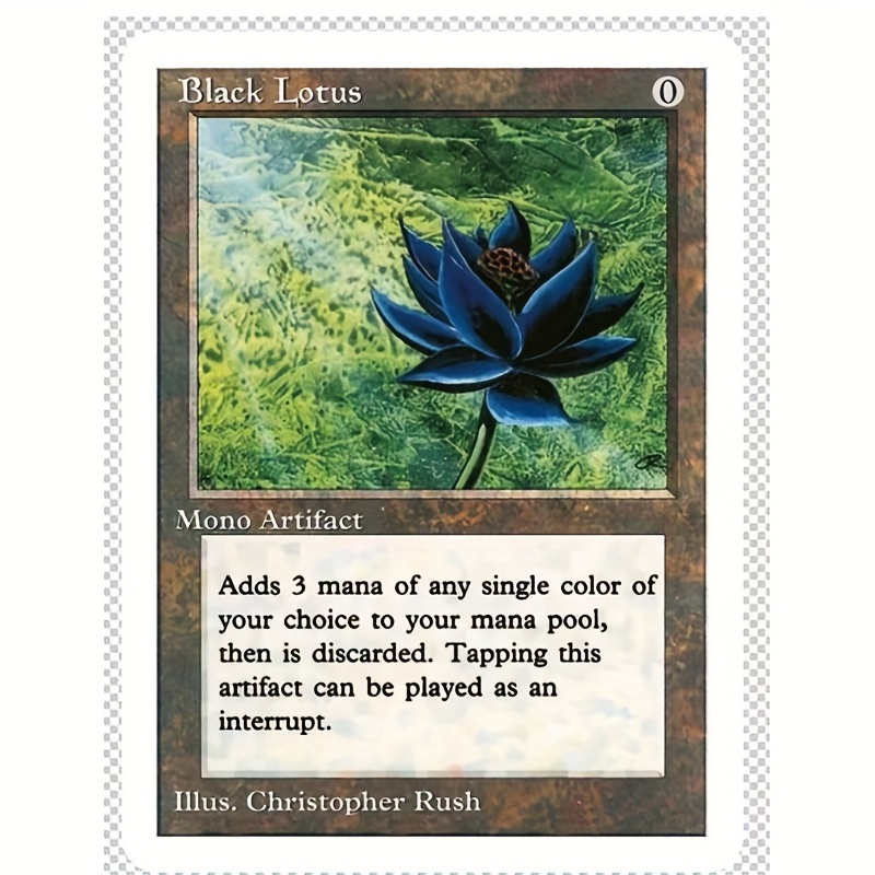 Black Lotus Magic Cards The Gathering Cards Toys & Games Temu Australia