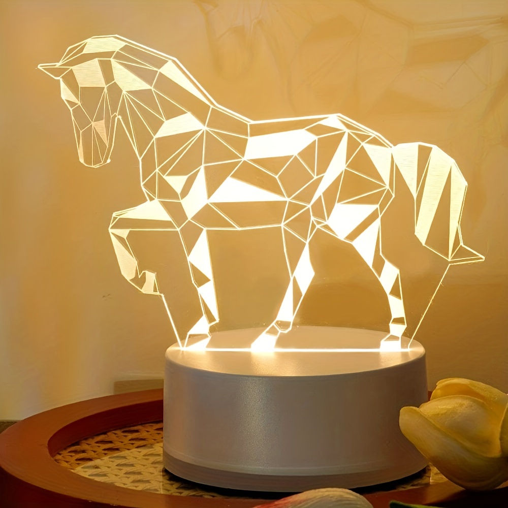 Childrens sales horse lamp