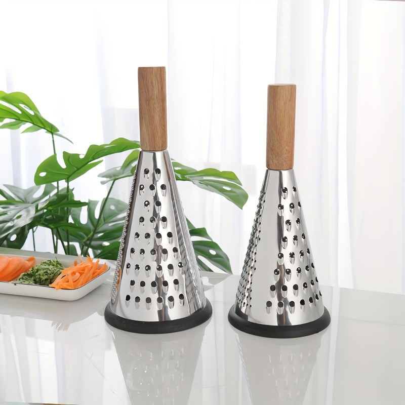 Cheese Grater With Handle, Stainless Steel Cutter With 3 Sides, Vegetable  Graters, Professional Box Grater For Parmesan Cheese, Vegetables, Ginger,  Fruit, Kitchen Stuff, Cheap Stuff - Temu