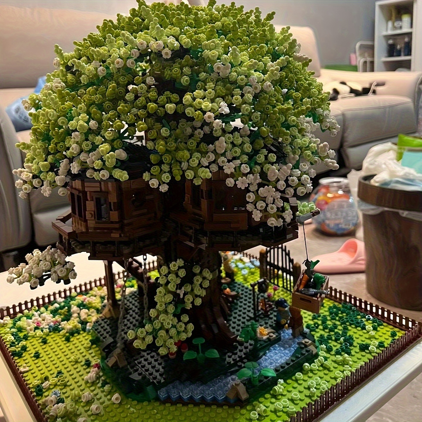 Cherry Bonsai Tree Building Sets Mini Building Blocks Of - Temu