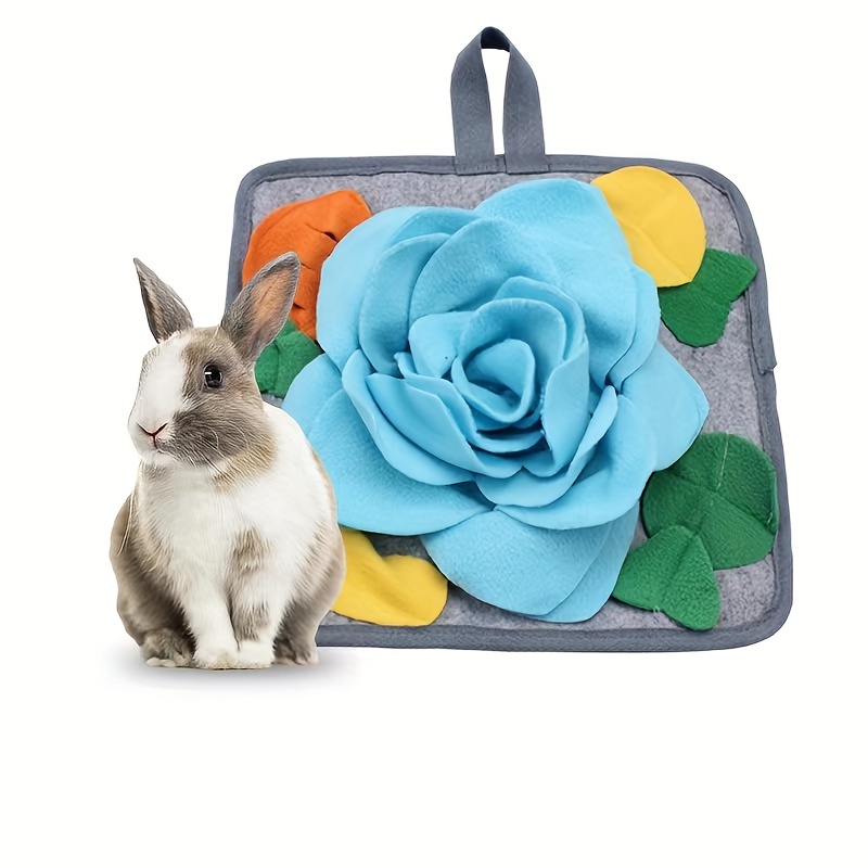 Interactive Foraging Fun: Rabbit Sniffing Pad Puzzle Toy Feeding Mat - Temu