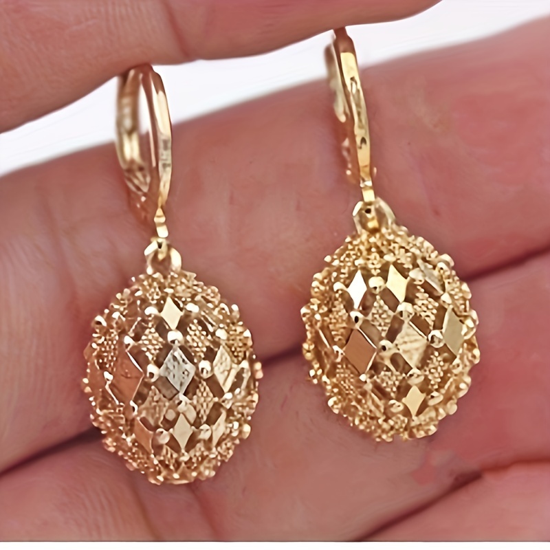 Men Ball Drop Earrings