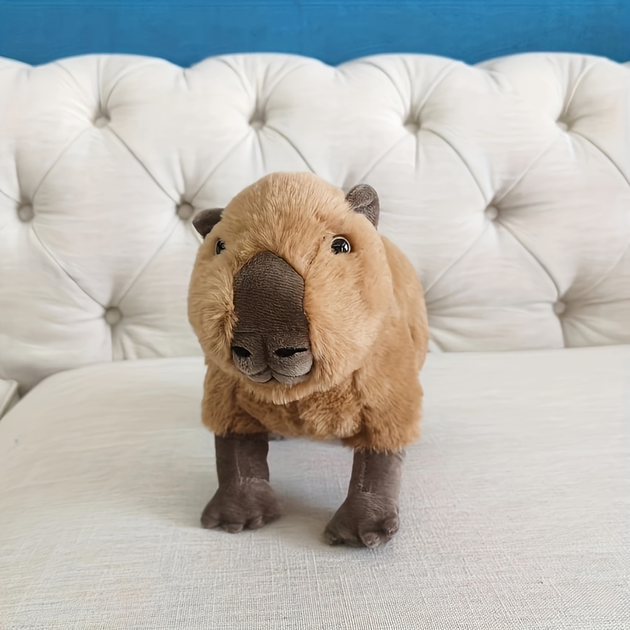 11.81in Simulation Animal Capybara En Peluche Jouet Kawaii - Temu