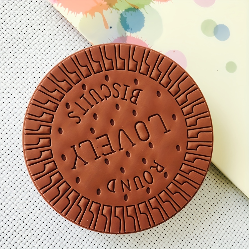 80 Sheets Chocolate Cookies Memo Pad Office School Gift Supplies