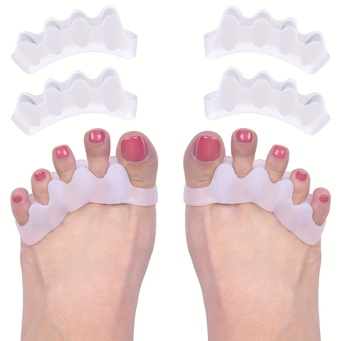 Toe Separators Correct Bunions Restore Toes Original Shape - Temu