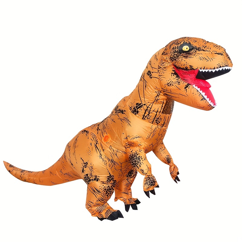Child Inflatable Trex Dinosaur Costume Kids Boys Jurassic Blow Up T Rex  T-Rex