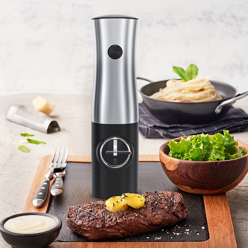 Pepper Grinder Electric Salt And Pepper Mill Household Sea - Temu