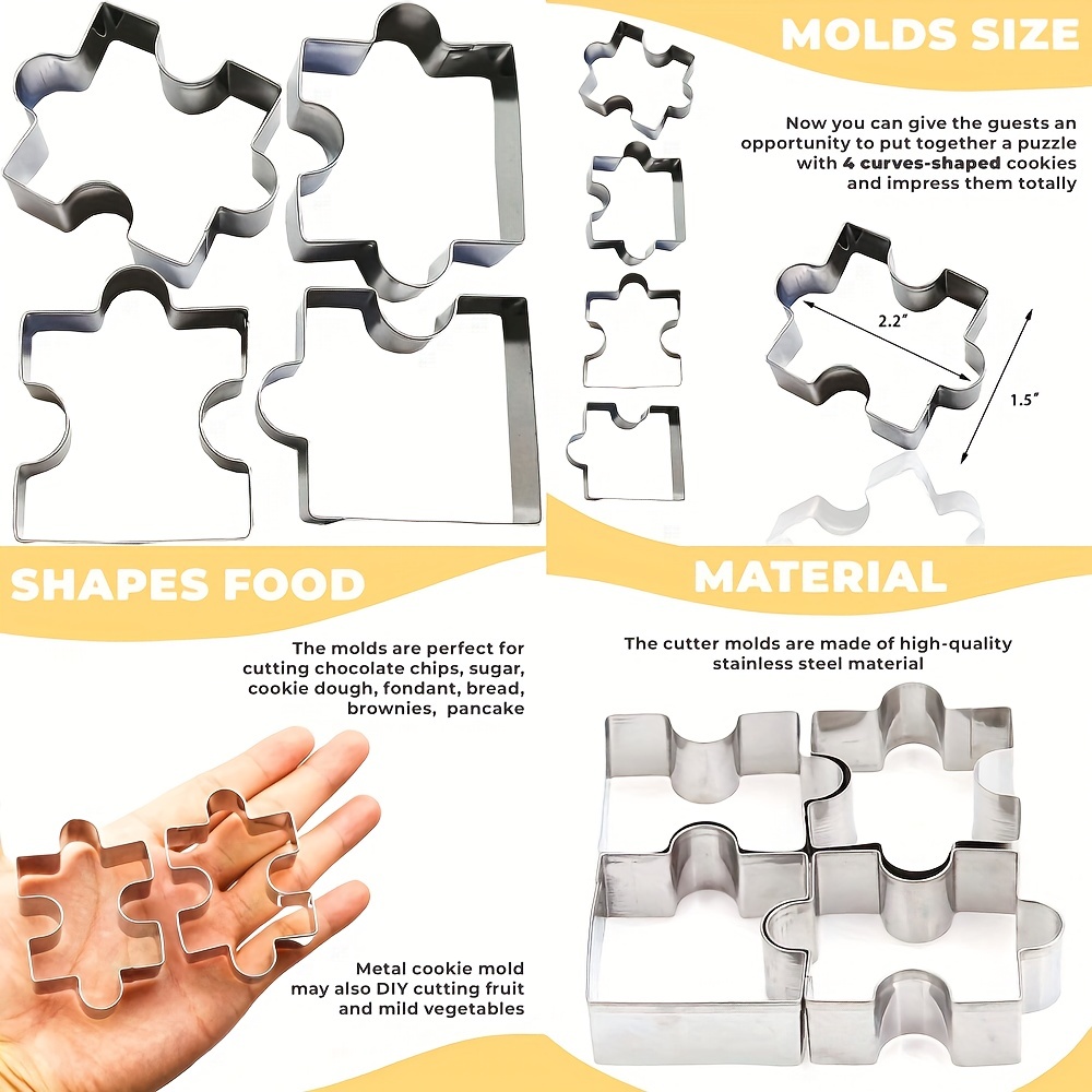 Puzzle Piece Cookie Cutter