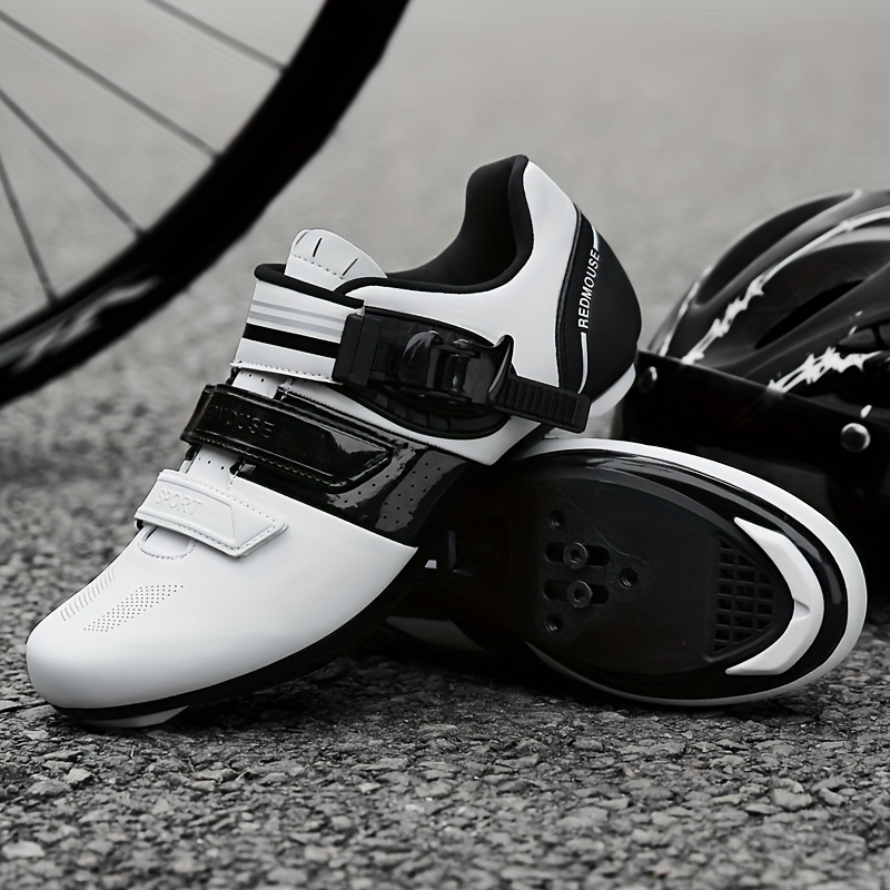 Zapatillas de Ciclismo - Zapatillas de Ciclismo MTB compatibles con calas  Transpirables Zapatillas de Bicicleta de montaña Profesionales  autoblocantes