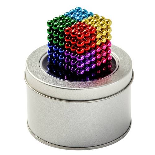 216 Strong Magnetic Color Buck Balls, Strong Magnetic Decompression Toys, 5mm/0.2in Magnetic Balls