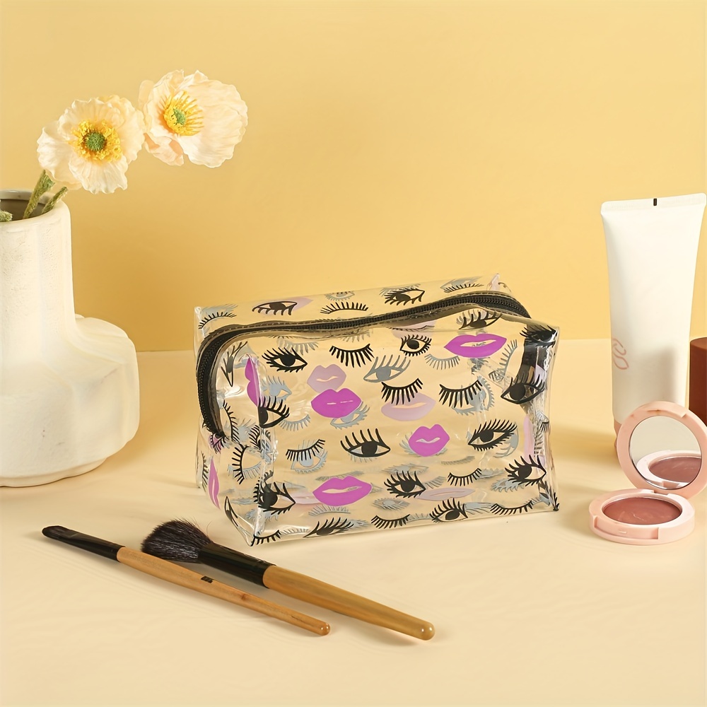 Mini Makeup Bag Yellow Sunflower Portable Toiletries Make Up Cosmetic  Beauty Case Small Storage Organizer Zipper Pouch Purse Cute Toiletry Kit,  Yellow