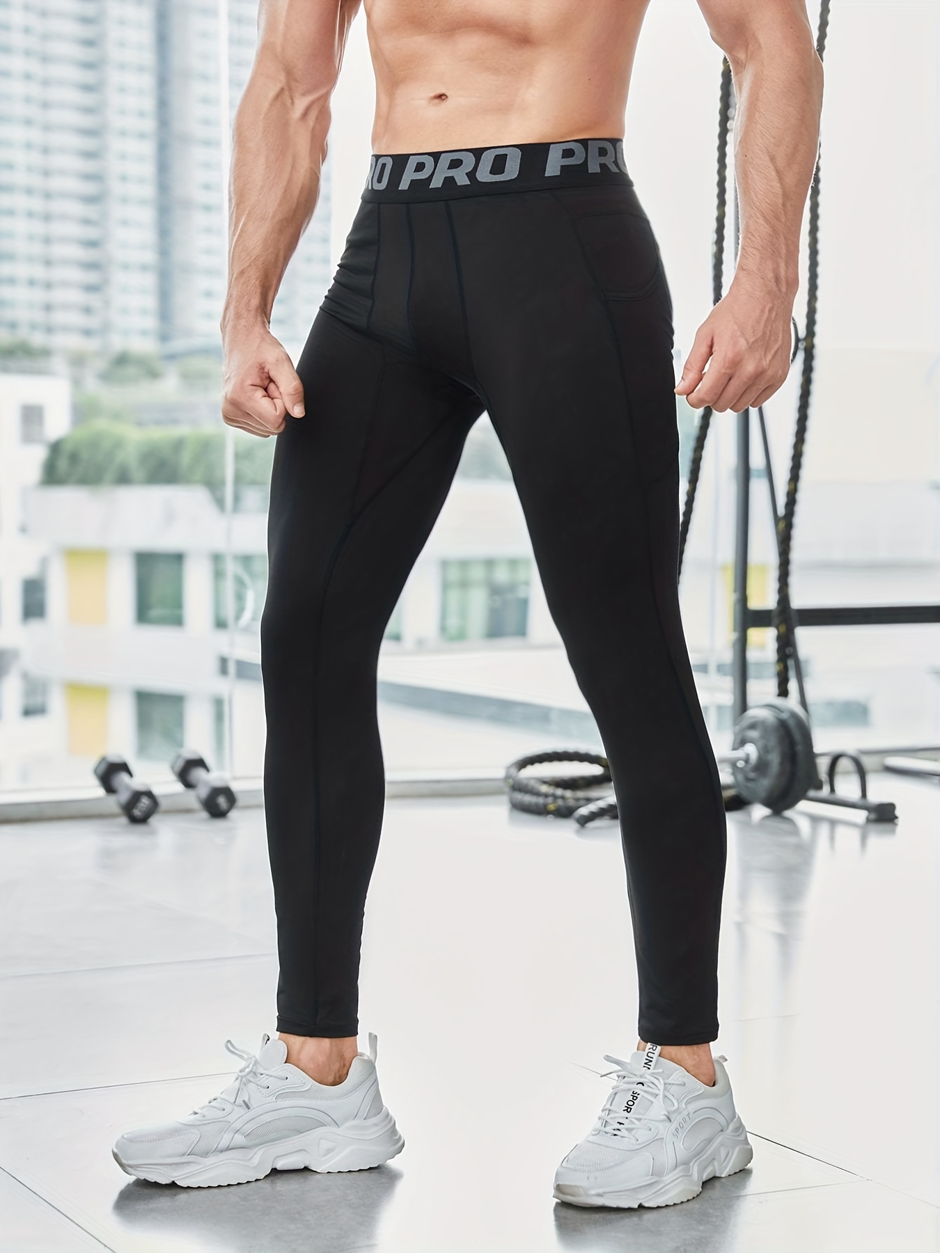 Tight Pants For Men, Sports Base Layer, Running Fitness Professional  Training Leggings, Quick Drying Compression High Elasticity Basketball  Leggings