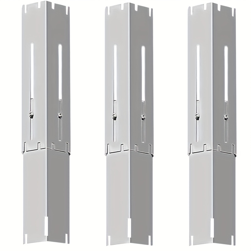 Adjustable Porcelain Steel Heat Plate Shield for Gas Grill