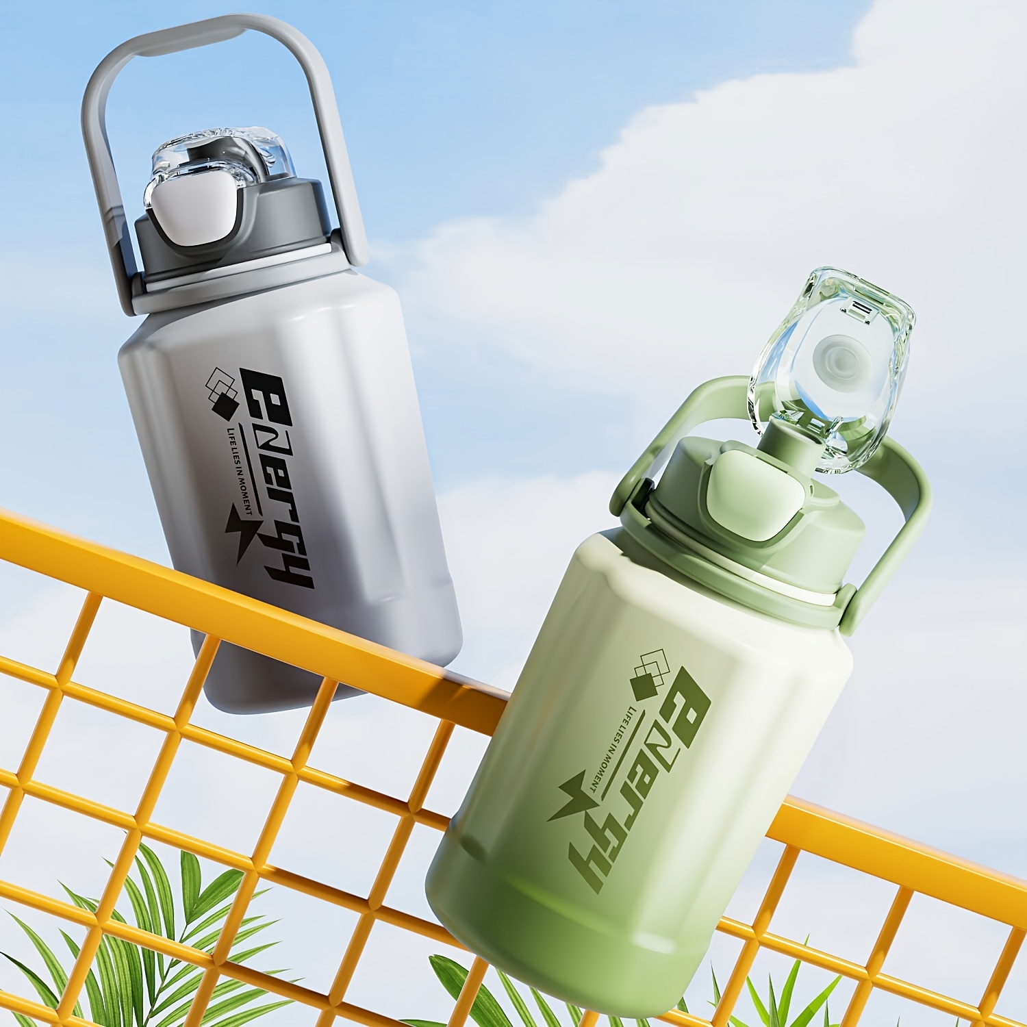 Water Bottle With Time Marker Frosted Color High value Water - Temu