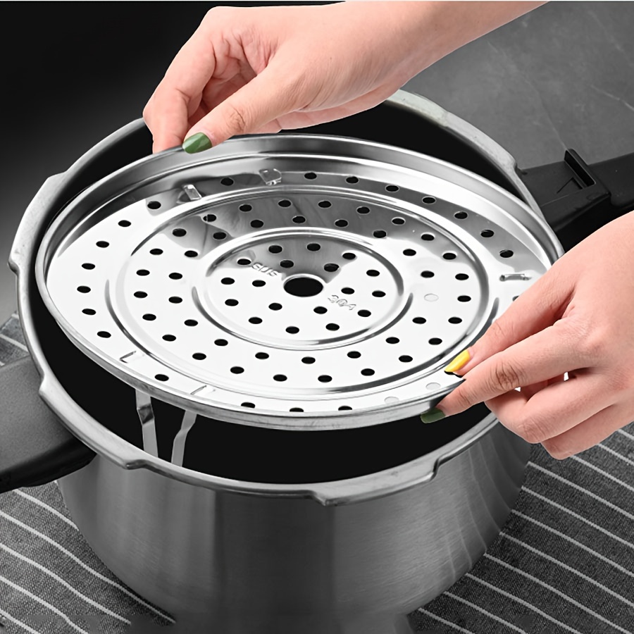 Stainless Steel Kitchen Steam Basket Pressure Cooker Anti-scald