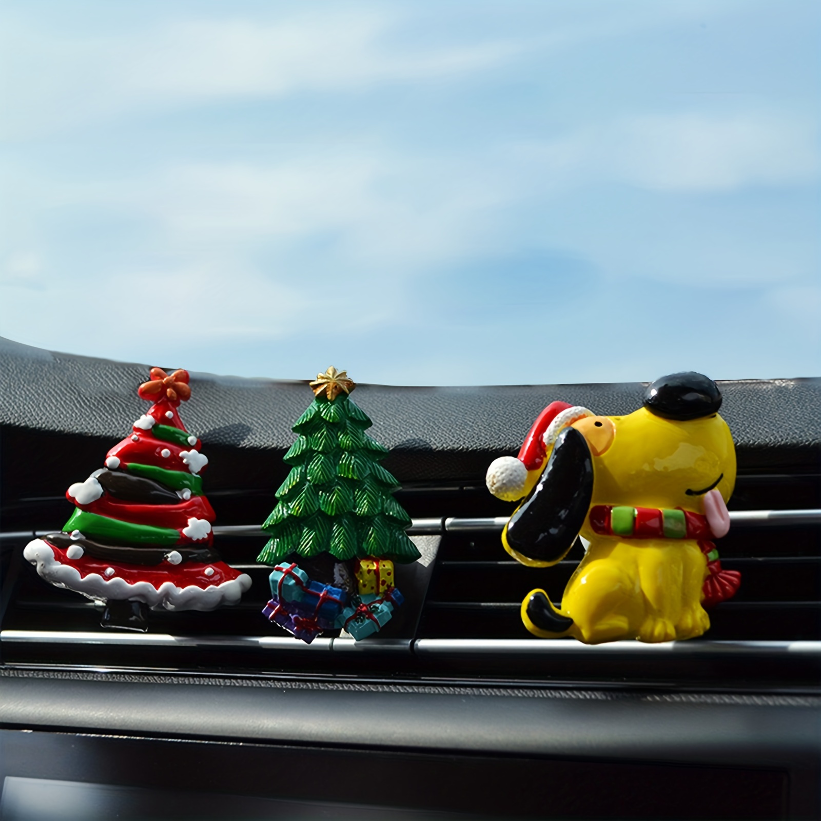 Car Air Vent Aroma Diffuser Clip Christmas Creative - Temu