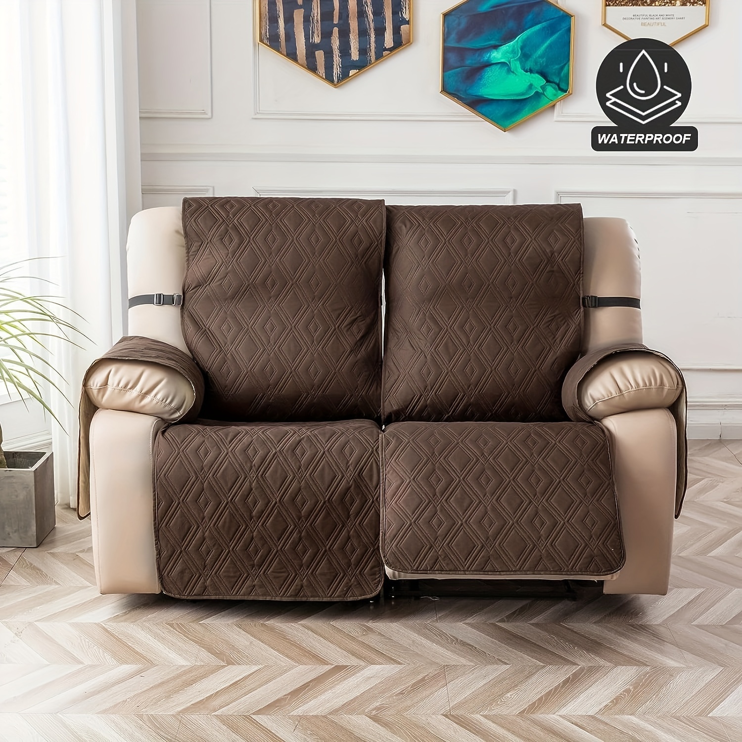 Protect Your Sofa With Recliner Slipcover - Comfortable And Stylish Armrest  And Backrest Cover For Living Room Couch - Temu Austria