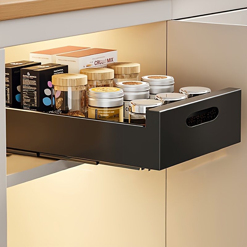 1pc Modern Design Extendable Kitchen Storage Box, Drawer Organizer
