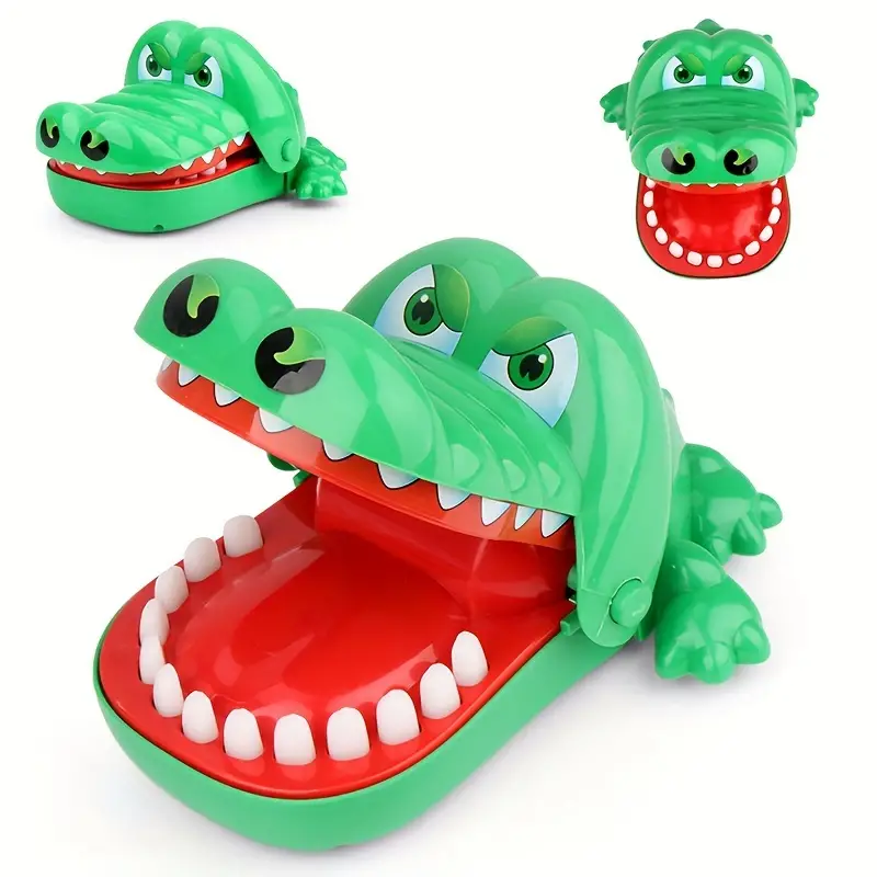 Jeu De Jouets Pour Enfants Crocodile Teeth, Jeu De Dentiste Crocodile Bite  Finger Amusant Pour Les Enfants - Temu Canada