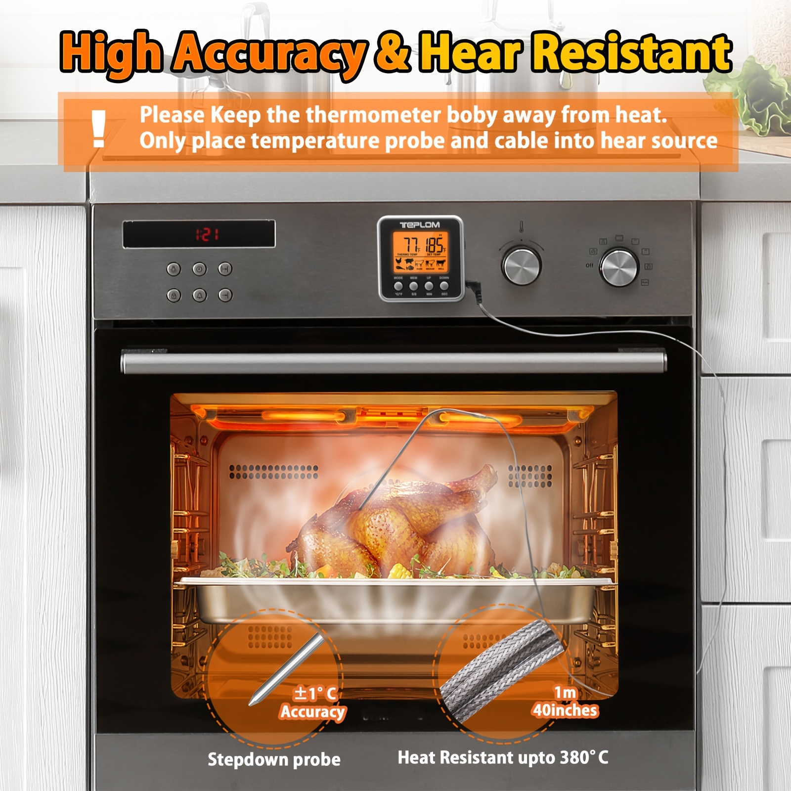 Can a Meat Thermometer Stay in the Oven?
