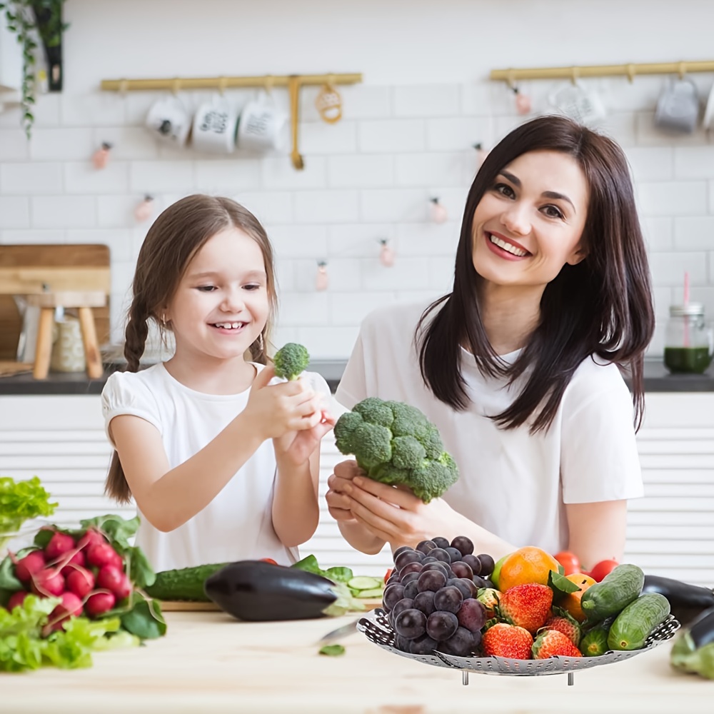 Vegetable Steamer Basket Premium Stainless Steel Veggie - Temu