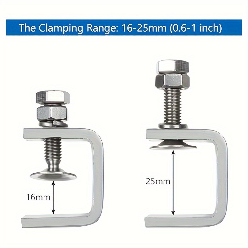 304 Stainless Steel C Clamp Tiger Clamp G Clamp Installation - Temu