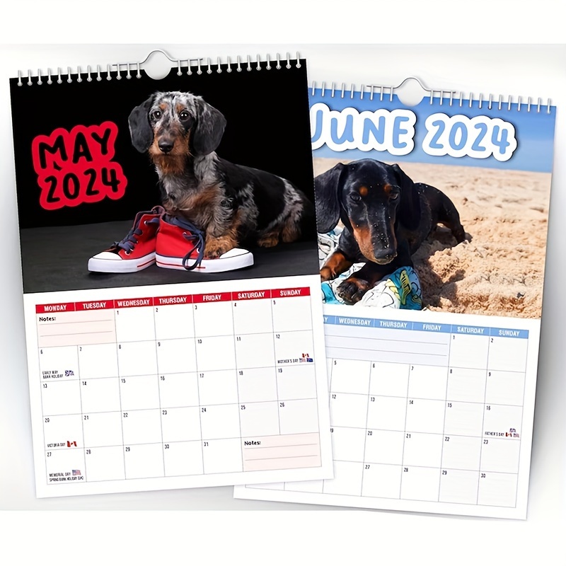 2024年 壁掛けカレンダー 犬 【59%OFF!】 - カレンダー・スケジュール