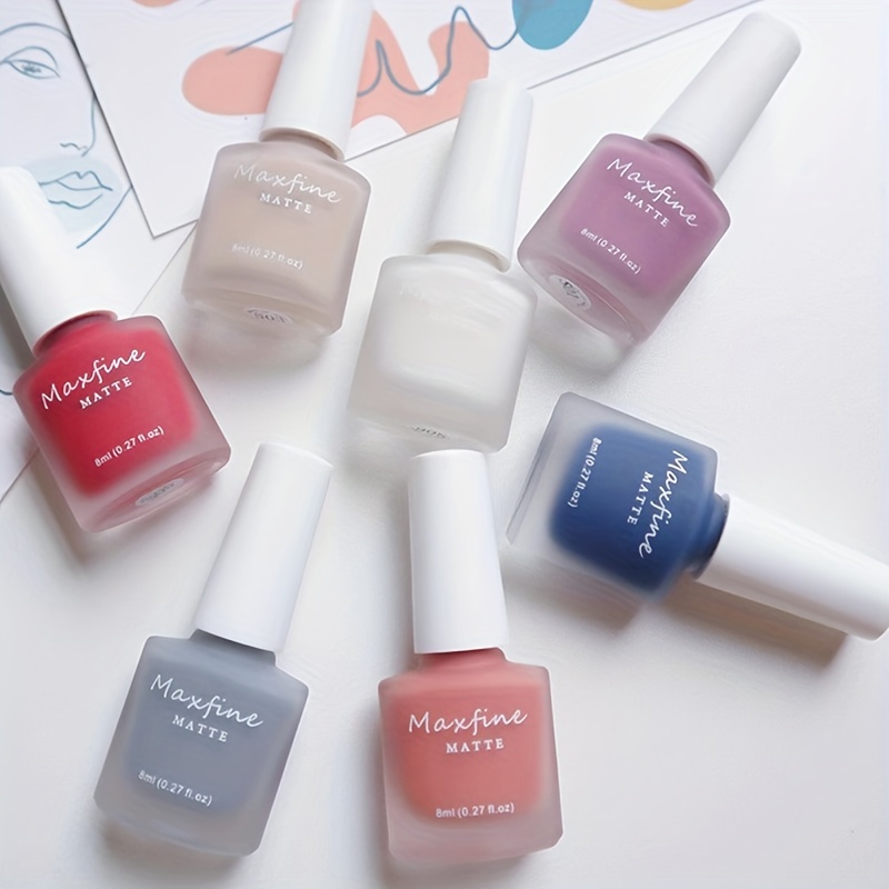 12 Colors Mirror Effect Nail Polish No Baking Quick Drying And Tearable