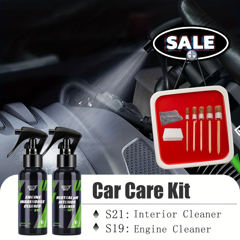 Engine Bay Cleaner Engine Protector And Detailer Decontamination Deep  Degreasing Compartment Heavy Oil Dust Car Cleaning Product - Temu France