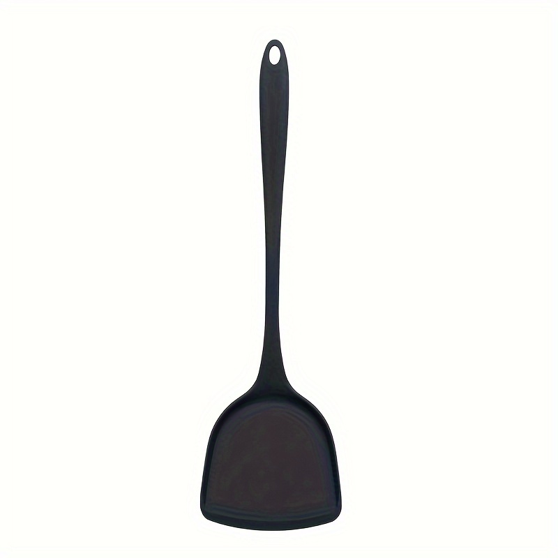  Pack of 2 Silicone Wok Spatula, Non-Stick, Heat, Stain and Odor  Resistant, Easy to Clean and Dishwasher Safe, Seamless Kitchen Utensil for  Cooking, Baking, Stir-Fry (Black-Red): Home & Kitchen