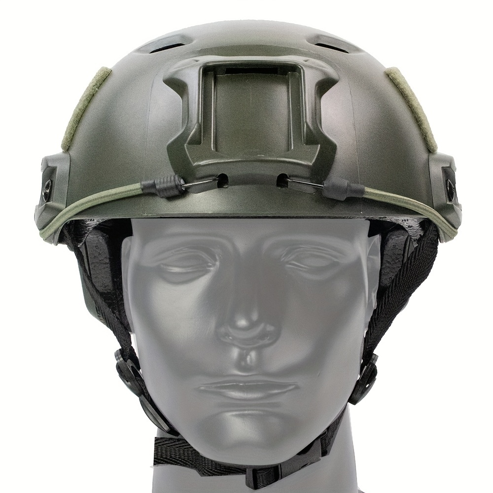 Casco táctico militar de alta calidad para airsoft, accesorios deportivos  para paintball, salto rápido