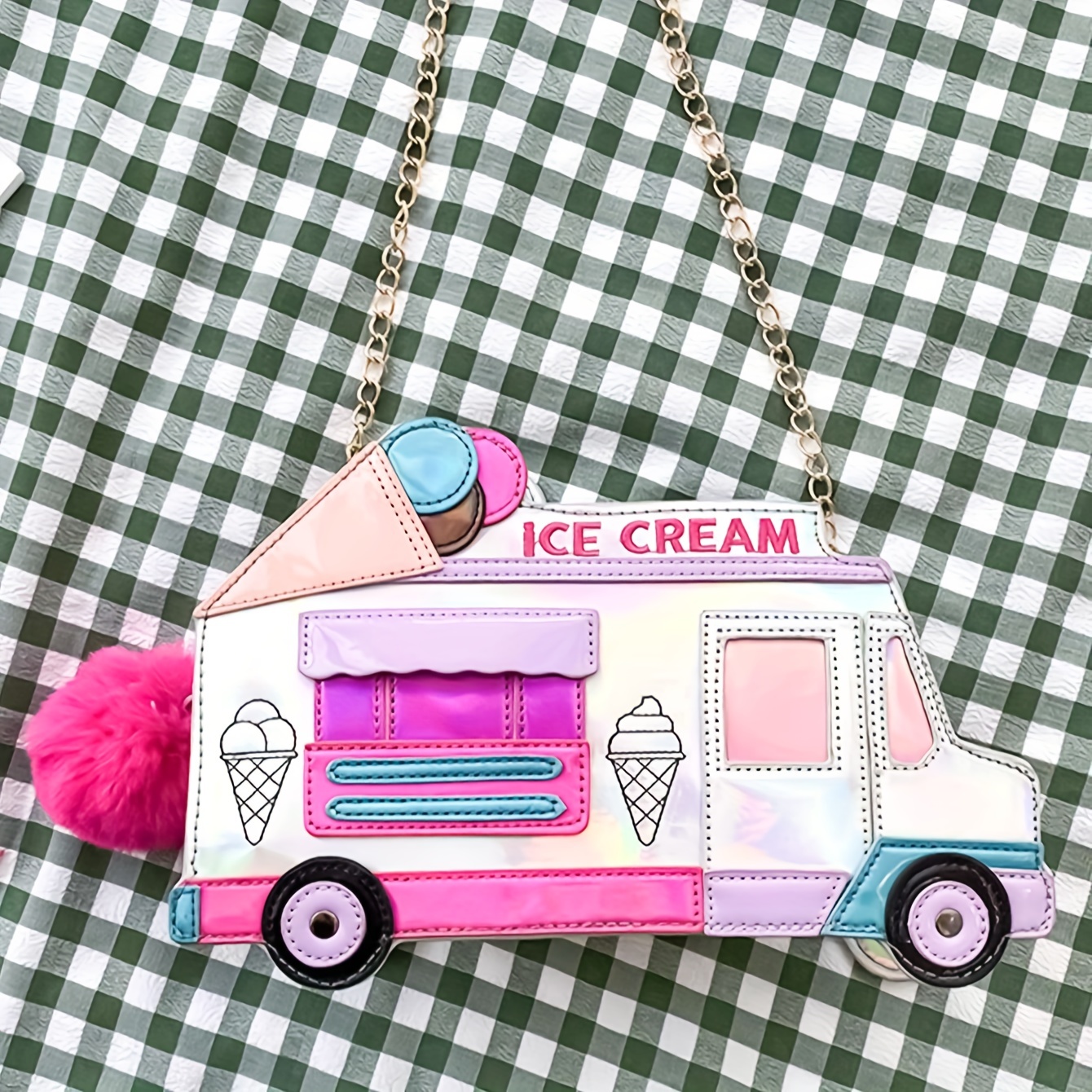 Kate spade ice hot sale cream truck purse